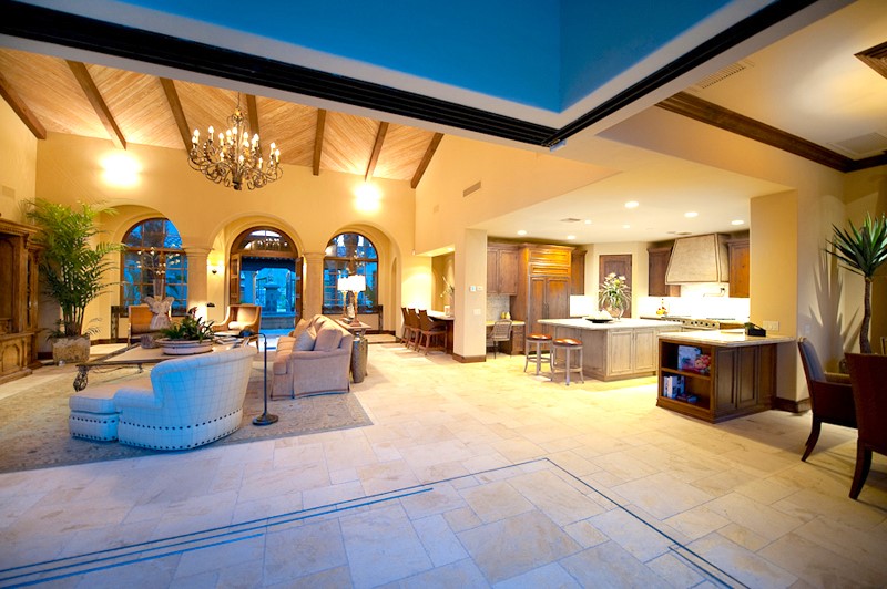luxury home with pool in coachella valley